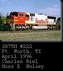 Santa Fe Super Fleet - SD75M Thumbnails