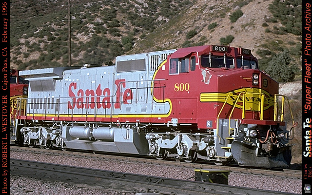 The Santa Fe Photo Archive - C40-8w No.800