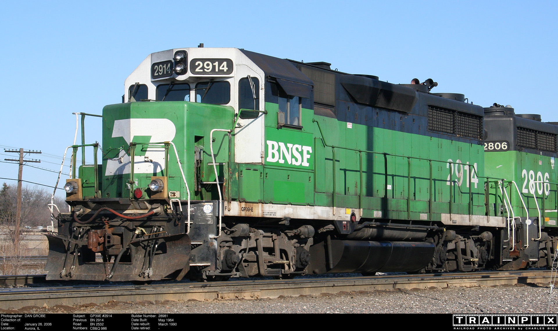 The BNSF Photo Archive - GP39E #2914