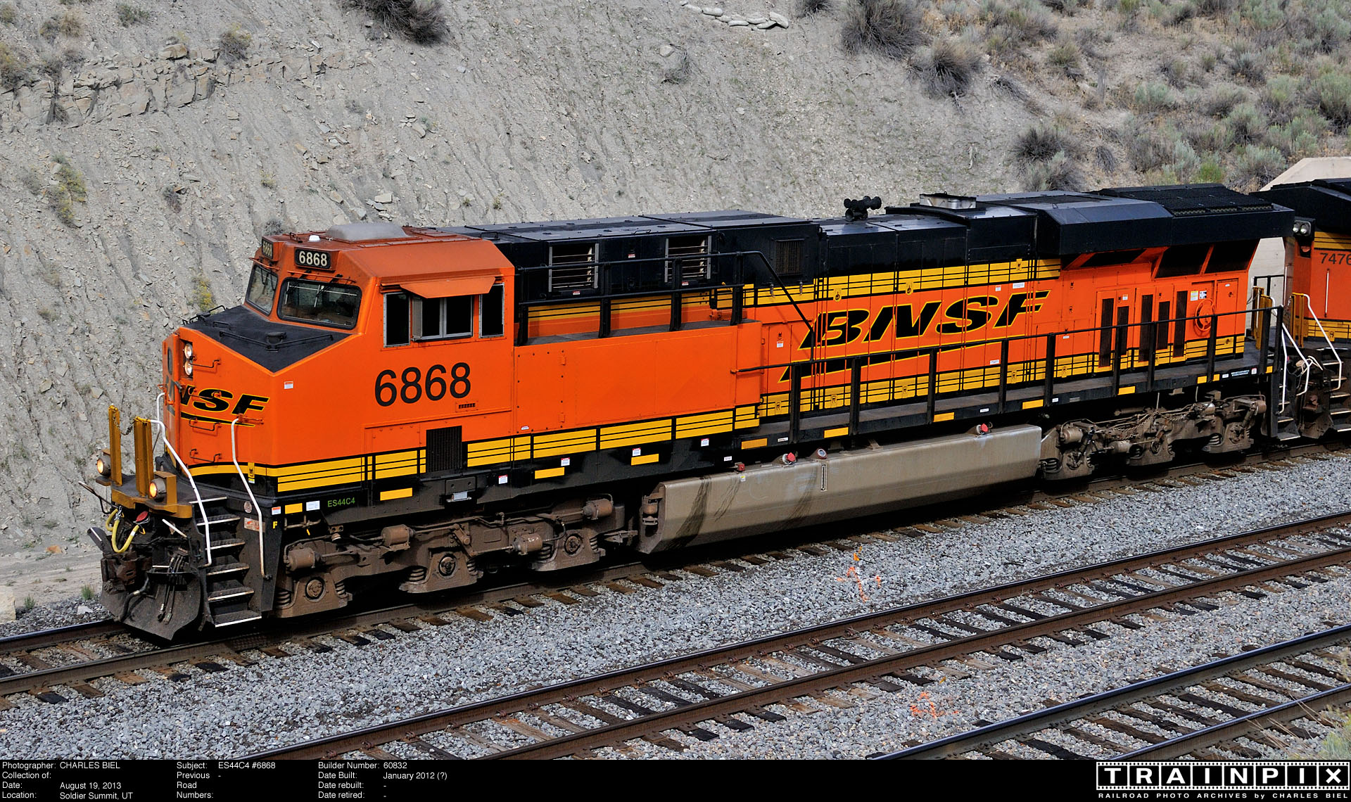 The BNSF Photo Archive - ES44C4 #6868