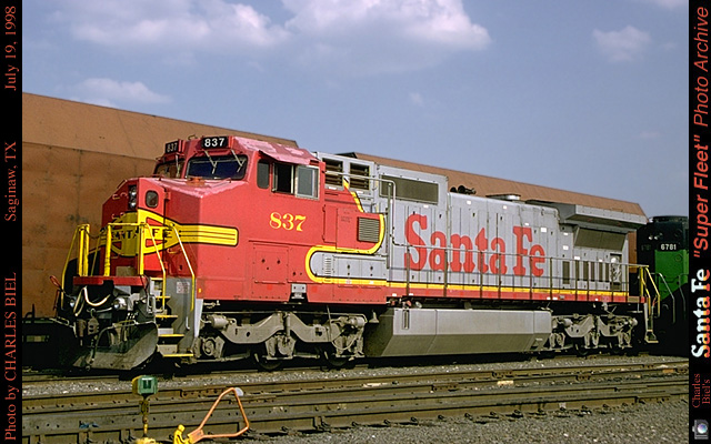 The Santa Fe Photo Archive - C40-8w No.837